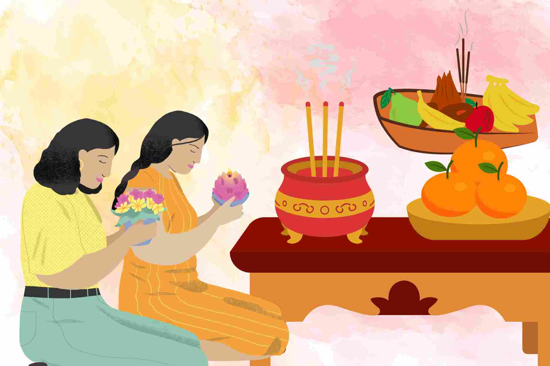 3 khung giờ đẹp cúng Rằm tháng Giêng