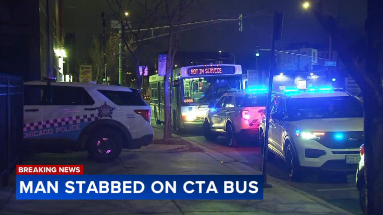 Person stabbed on CTA bus in West Town, Chicago police say