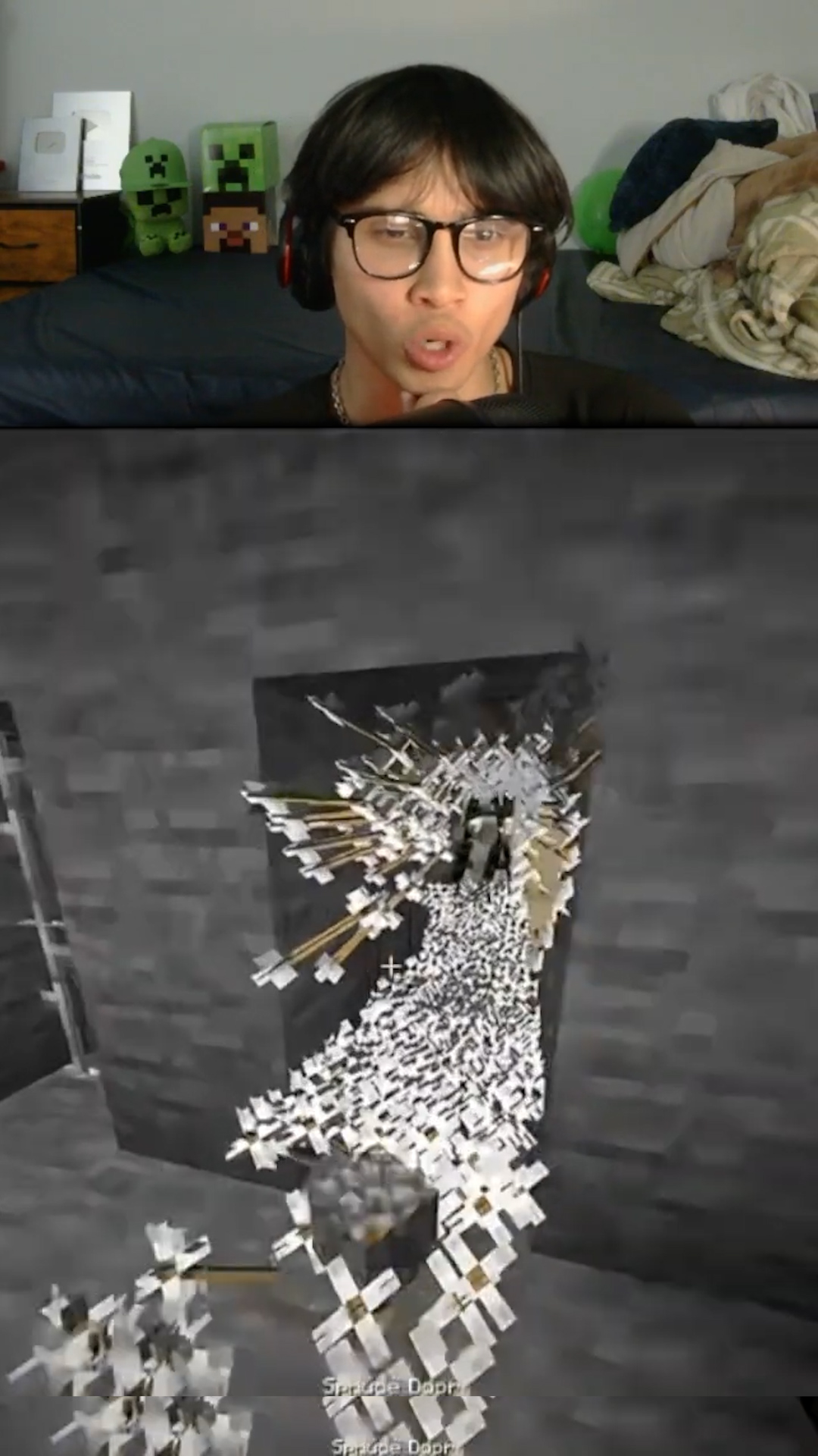 Building a skeleton farm in Minecraft