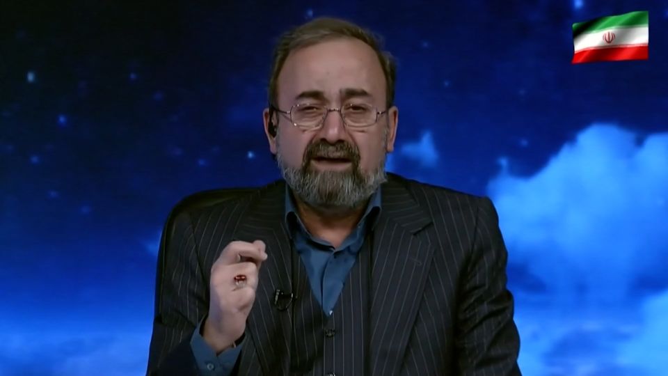 State TV presenter cries while announcing the death of Iran’s Supreme Leader Ayatollah Ali Khamenei<br><br>