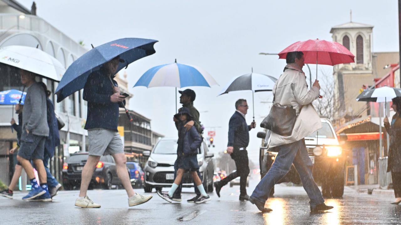 Wild scenes as intense rain smashes Aus