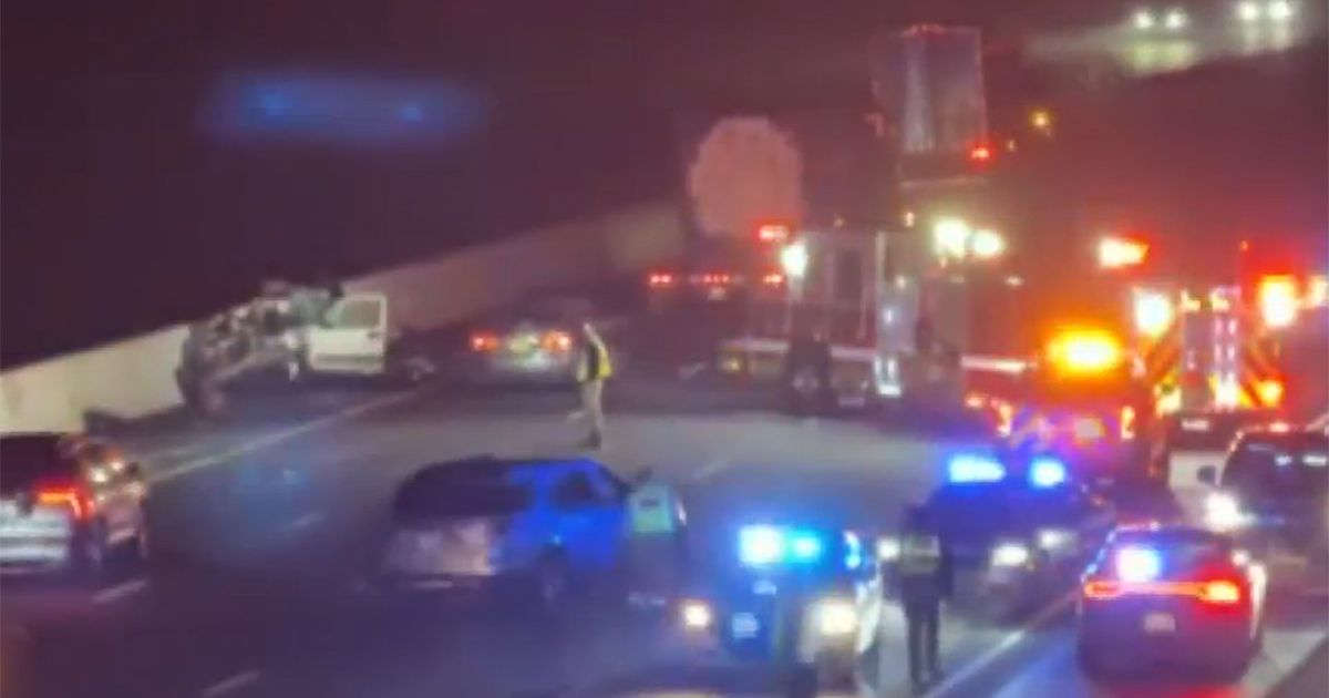 One dead, multiple injured in four-vehicle crash with charter bus on I-95 in Cumberland County<br><br>
