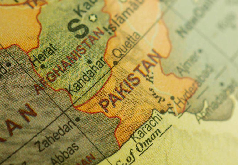 Wilayah Pakistan dan Afghanistan.