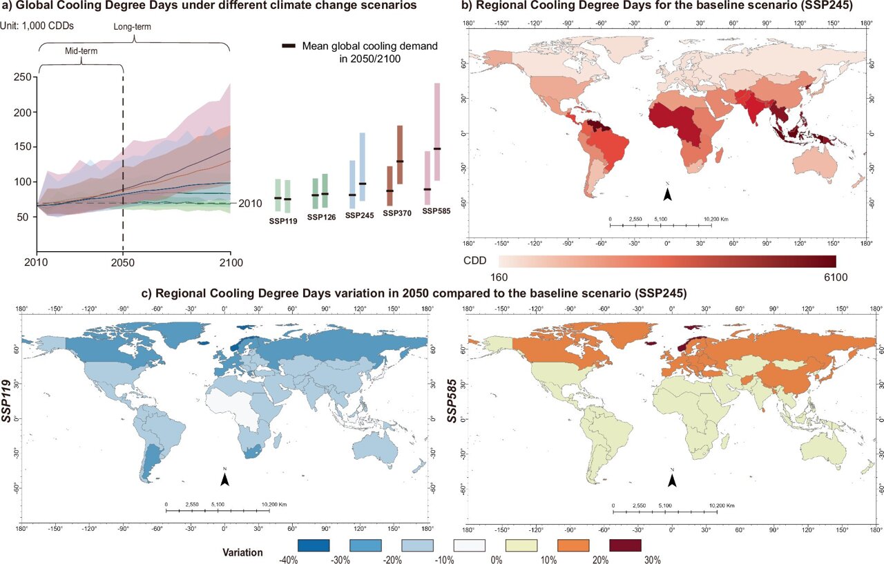 The climate cost of staying cool: How AC could impact global warming by ...