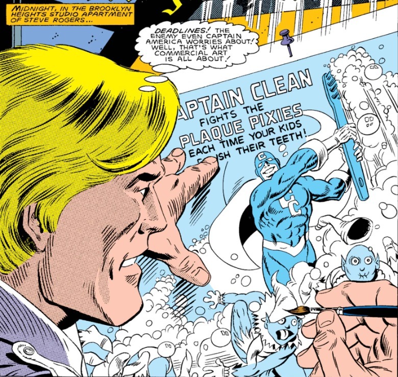 Captain America's civilian job was perfect - and the last career you'd ...