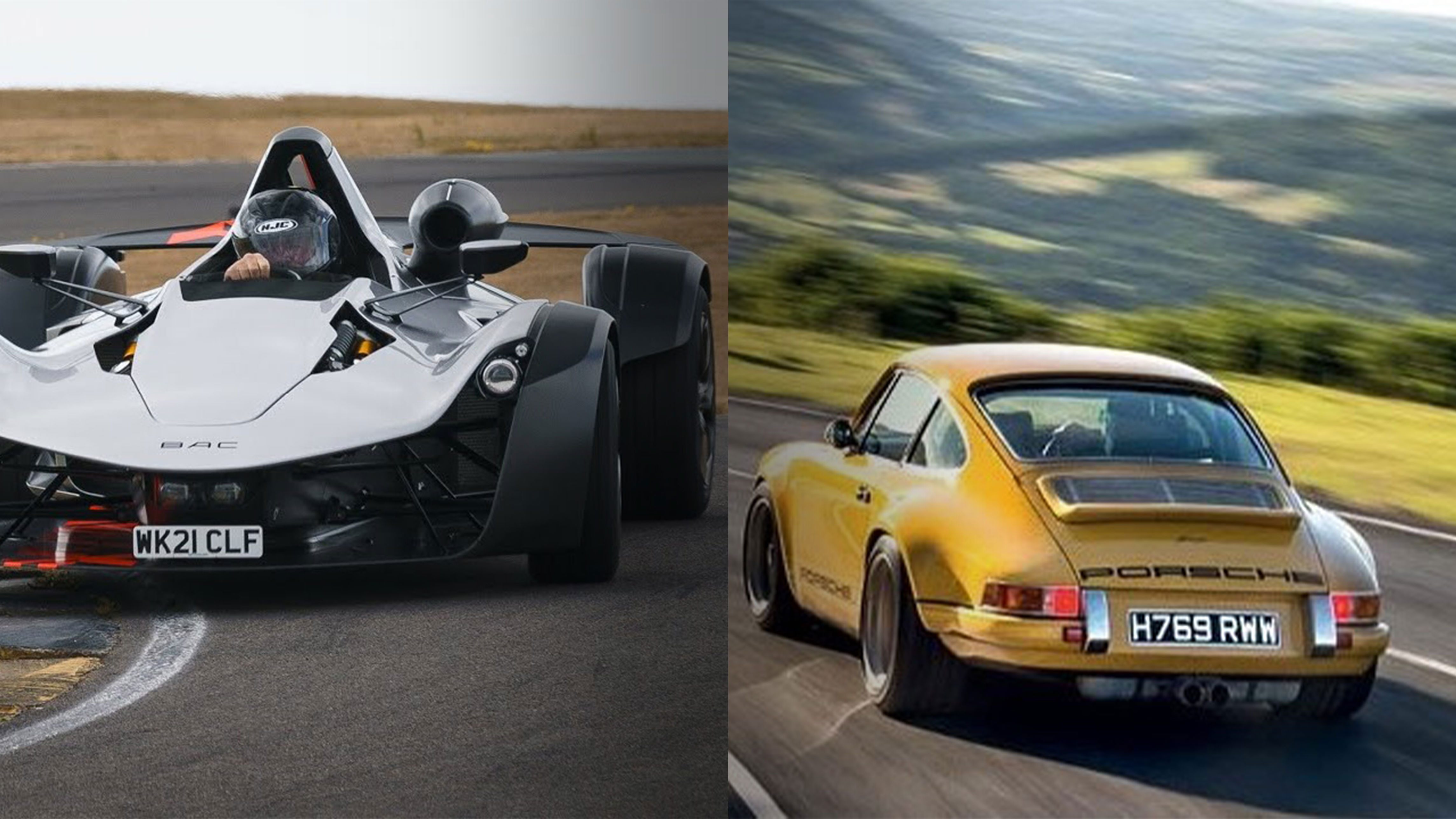 BAC mono R v/s Porsche 911
