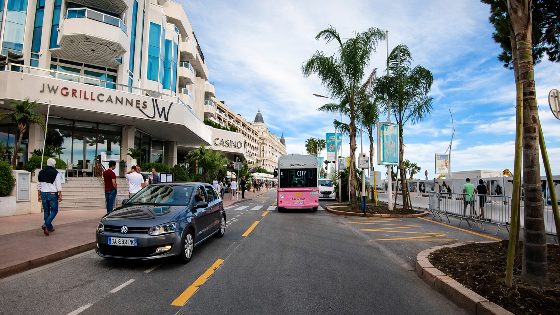 Scenic road trip on the French Riviera