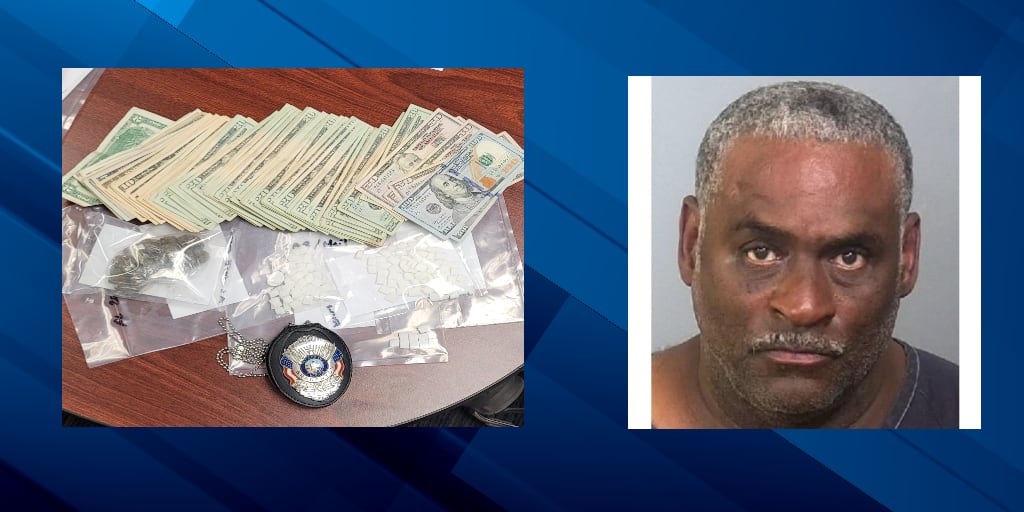 12-time felon arrested on drug trafficking charges