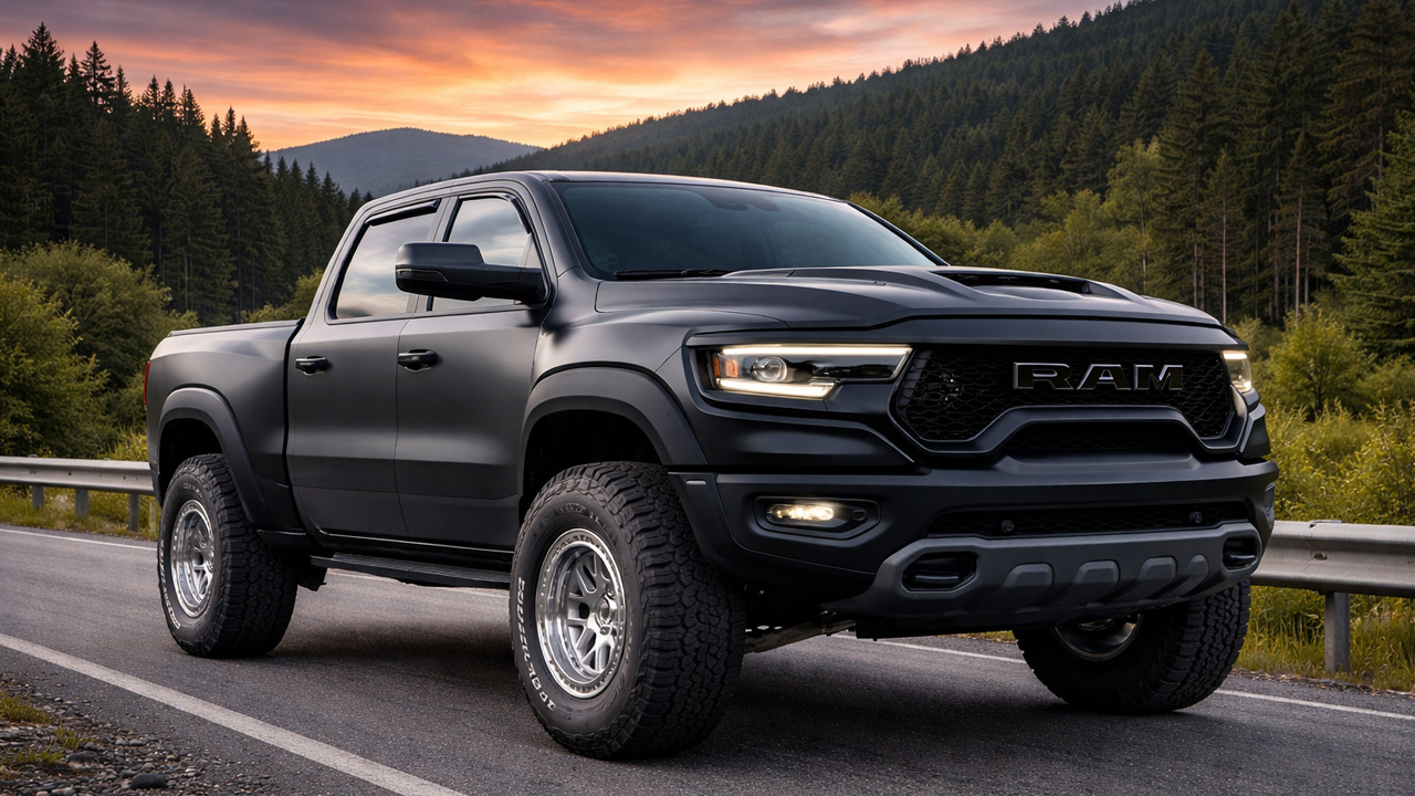 Dodge Ram TRX autobahn high speed run