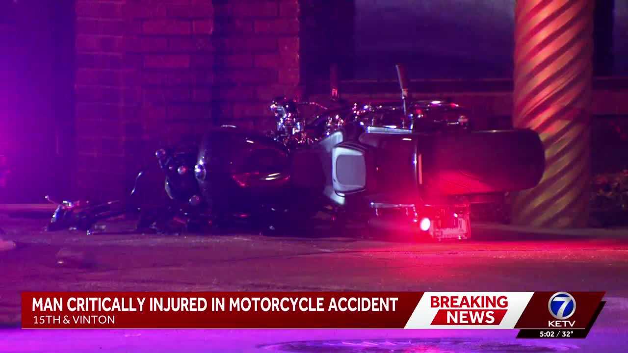 Omaha police investigate after motorcyclist dies after colliding with a ...