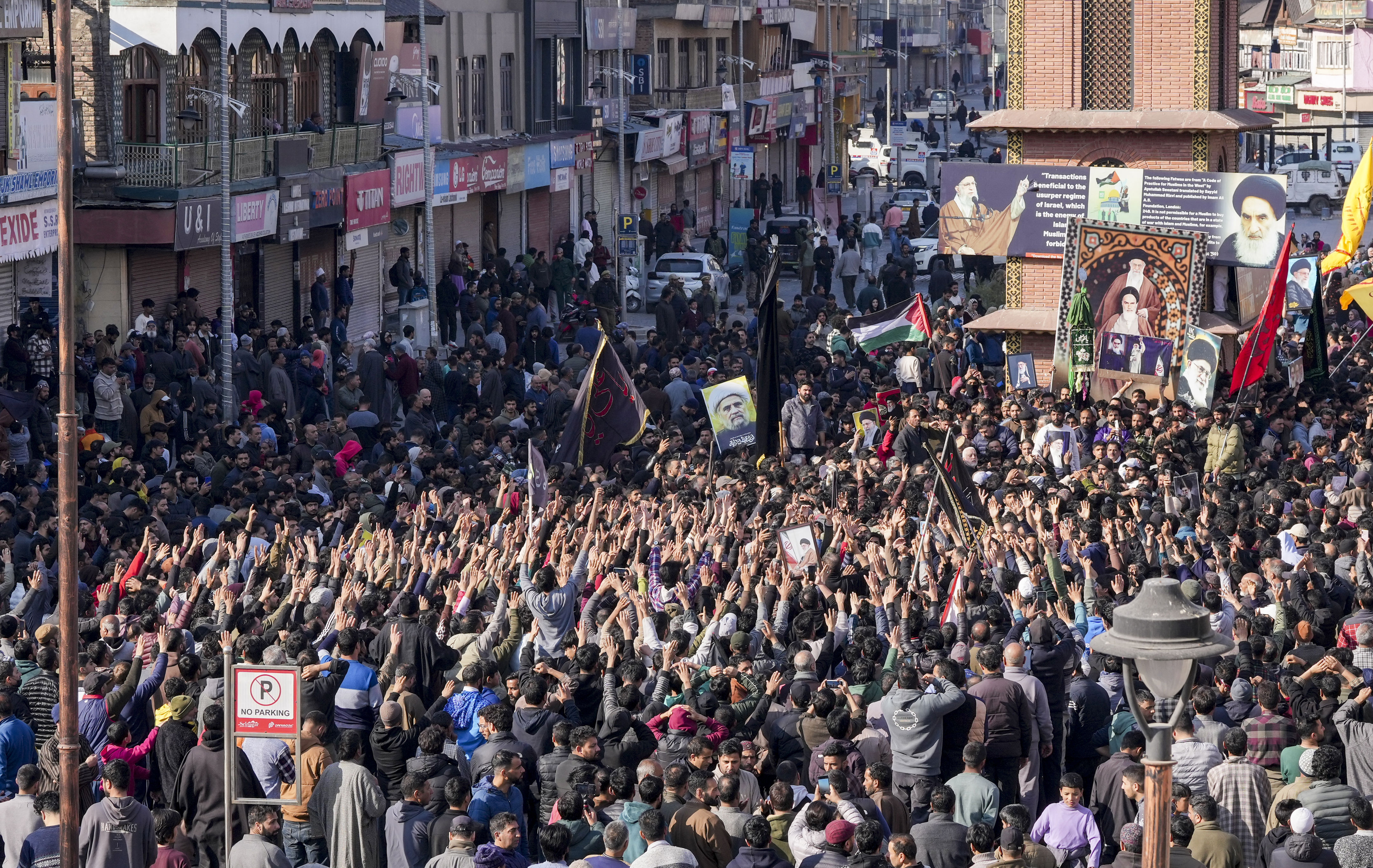 Restrictions imposed in Kashmir after protests over killing of Iran's ...