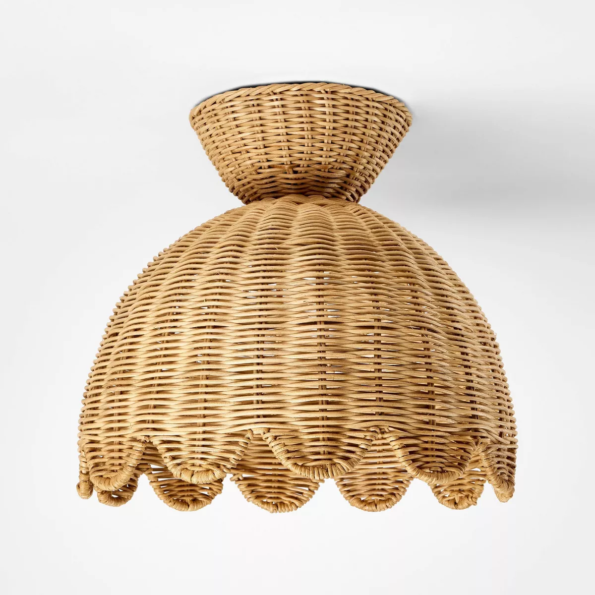 Woven Flush Mount Ceiling Light - Thresholdu0026#8482; Designed With Studio Mcgee