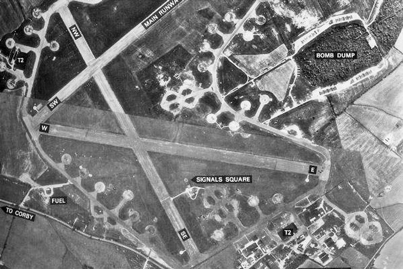 Historic RAF bomber base once used as illegal rave site