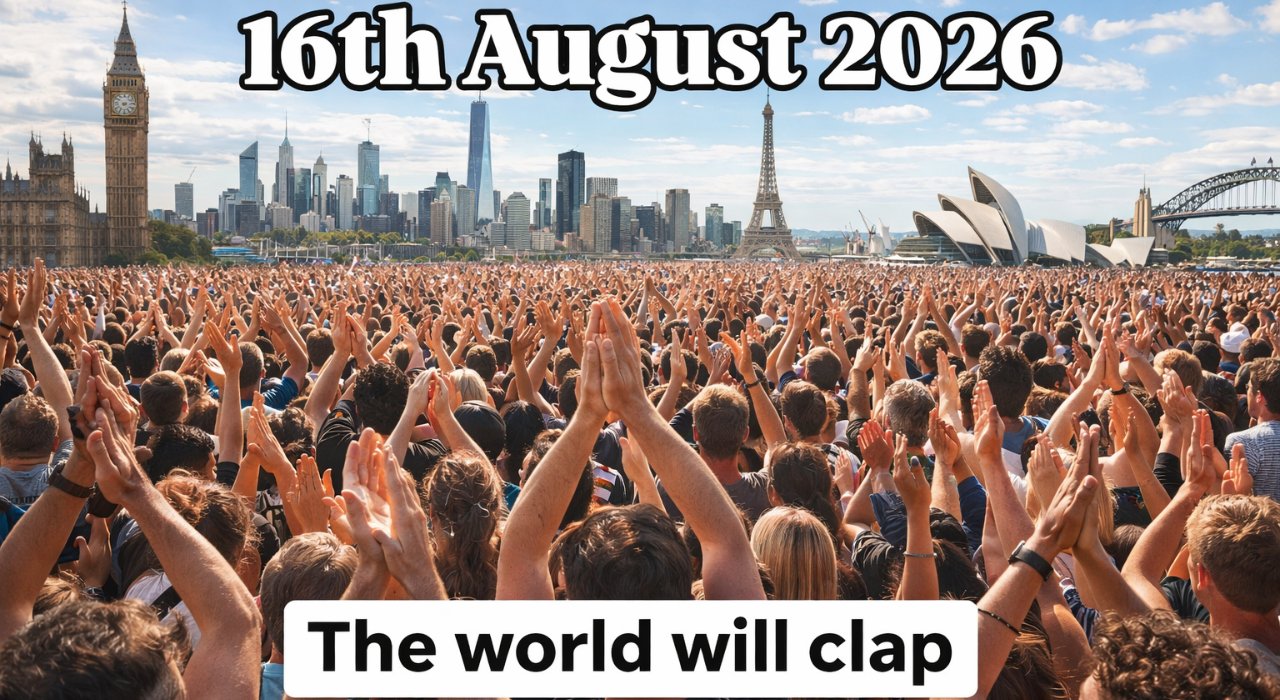 World Clap Day: ‘Imagine the entire planet clapping together at once ...