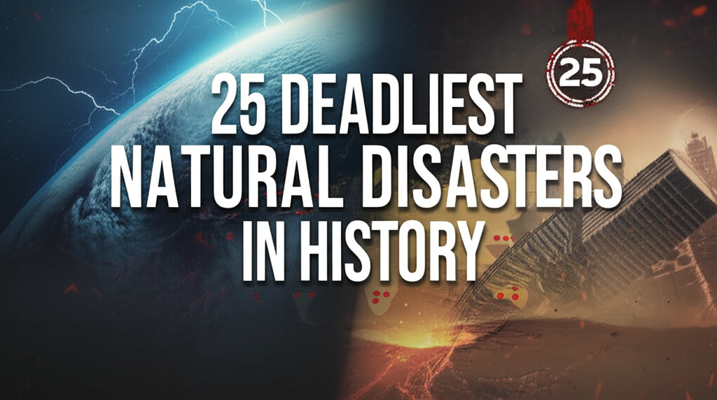 Deadliest natural disasters: Ranked list of catastrophes