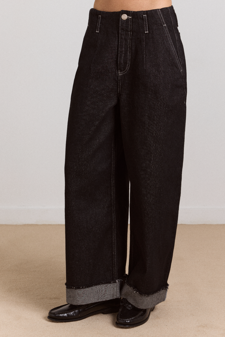 In Milan, the coolest fashion people are wearing denim like this, this ...