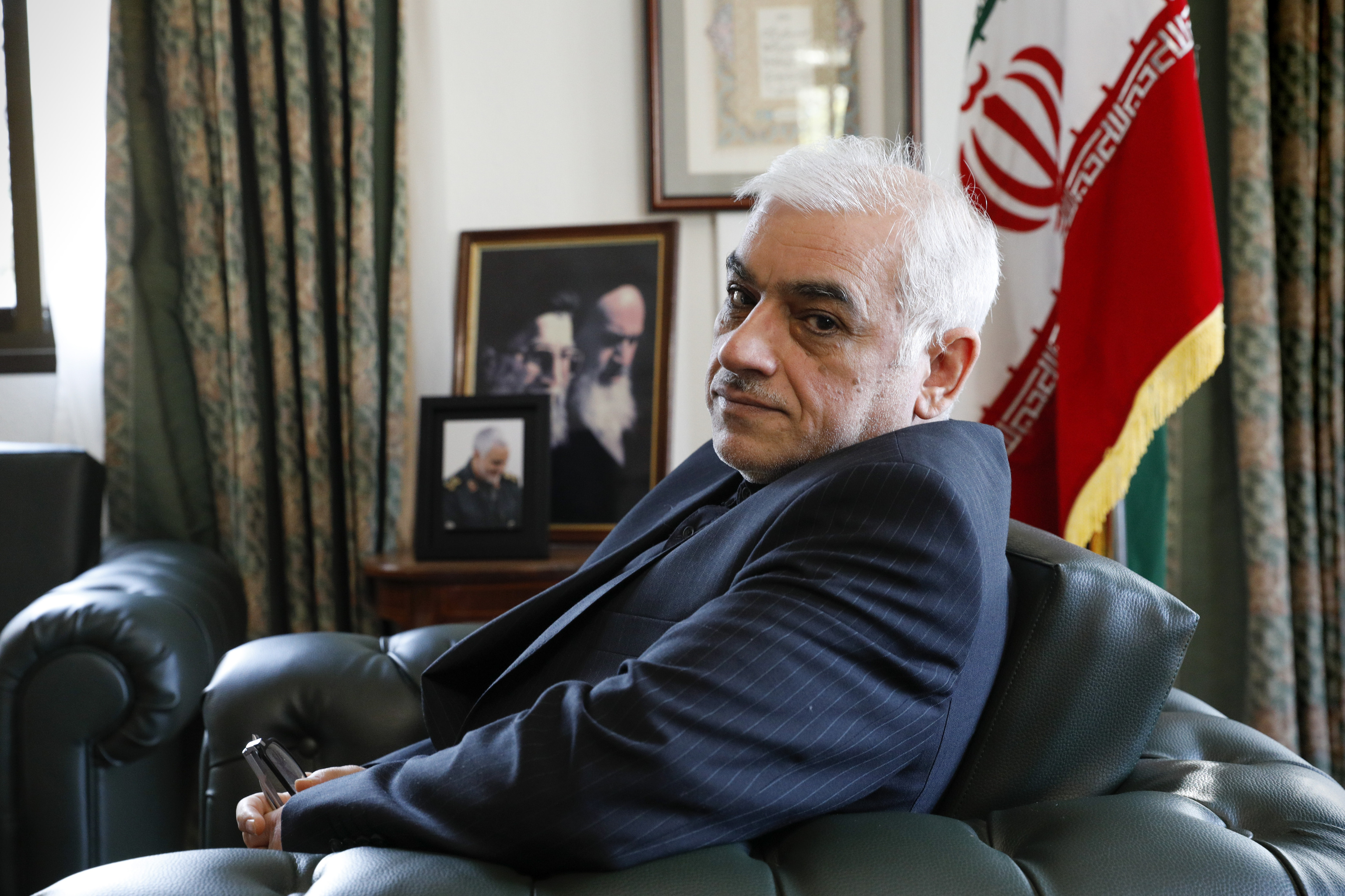 Reza Zabib, embajador de Irán en España: 