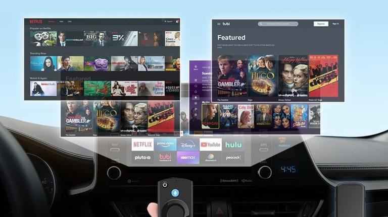 This cheap gadget turns any car's infotainment center into a smart TV