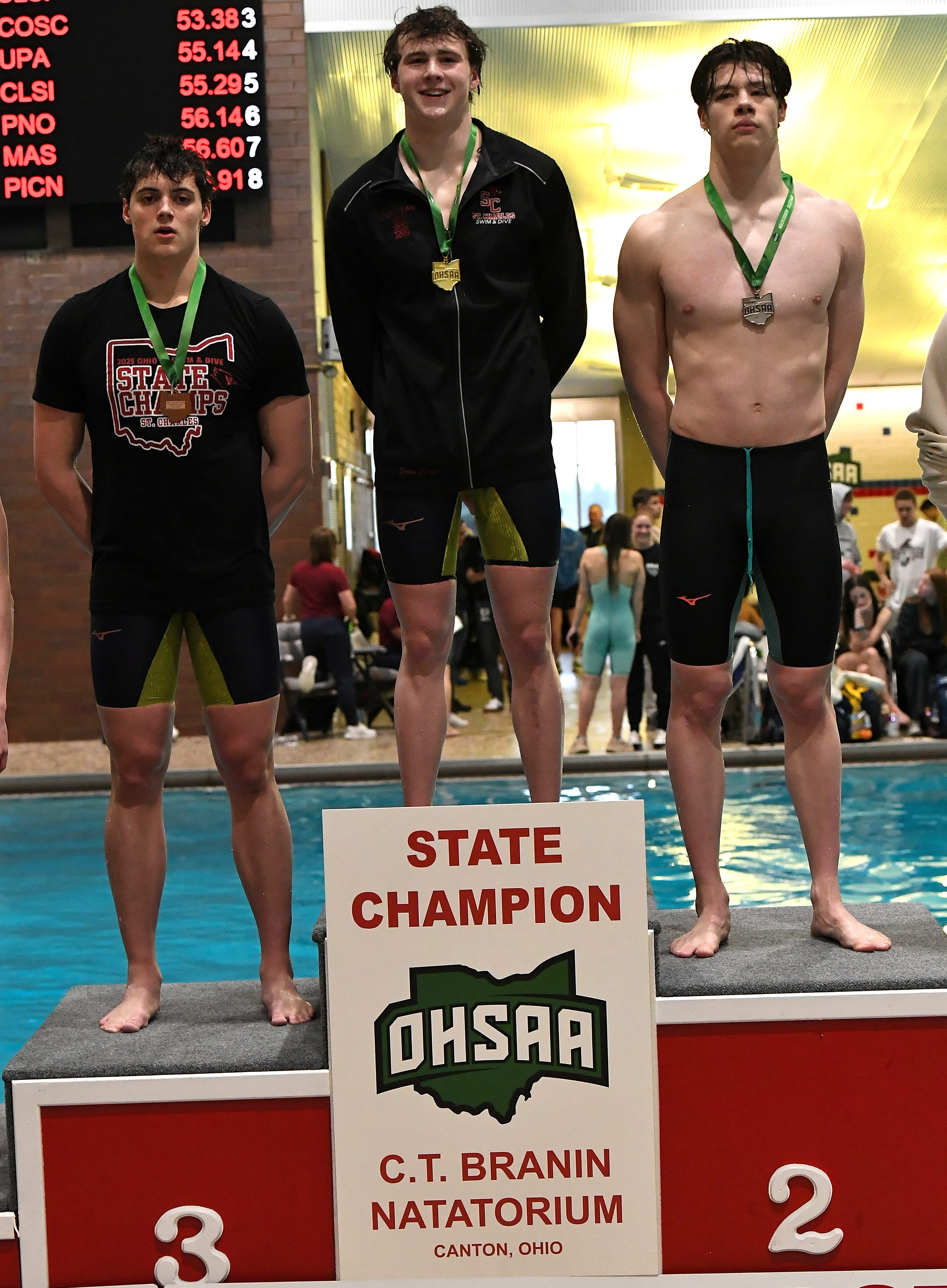 Jake Lloyd's records lead St. Charles swimmers to state title repeat