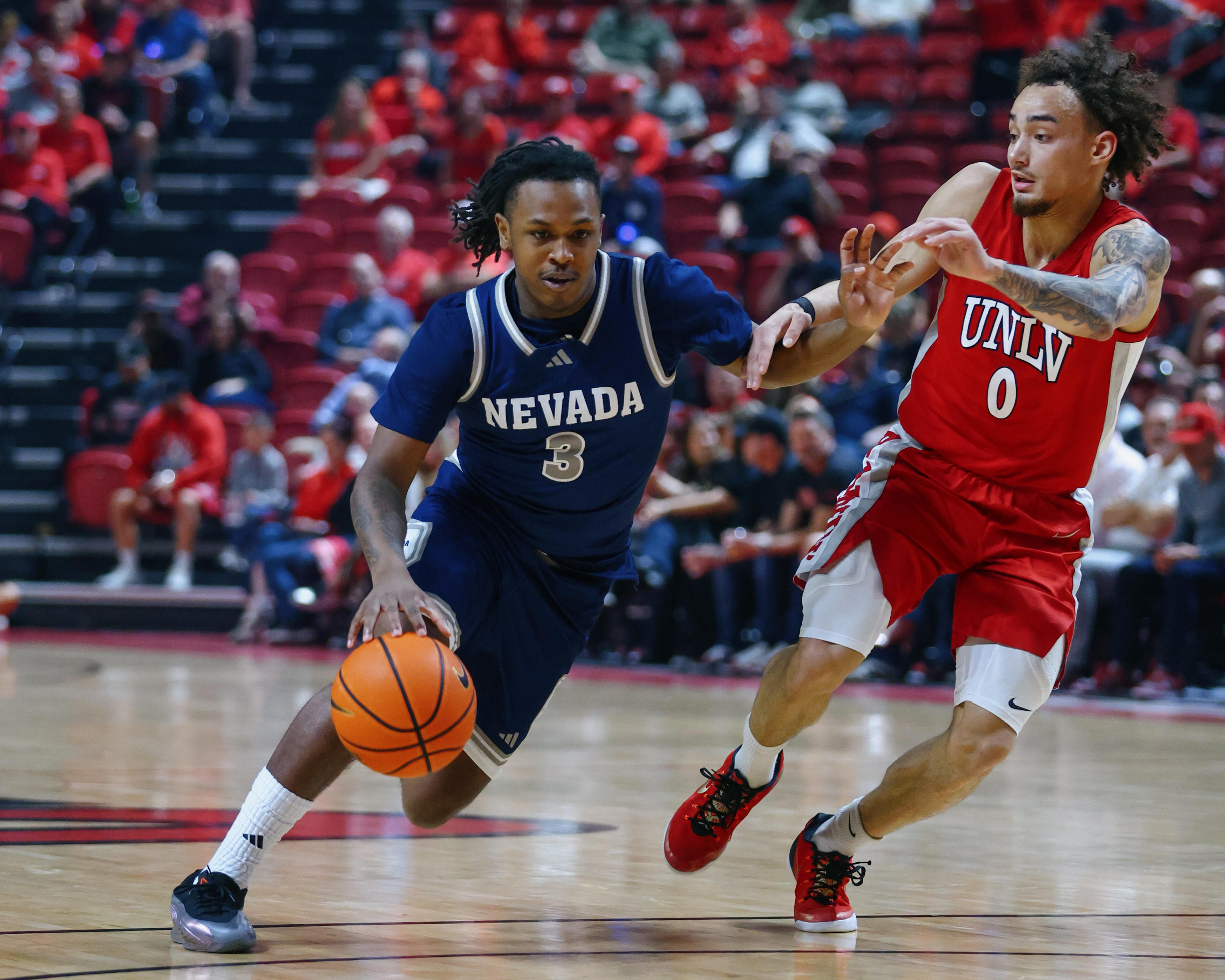 UNLV outlasts Nevada in overtime, 85-83