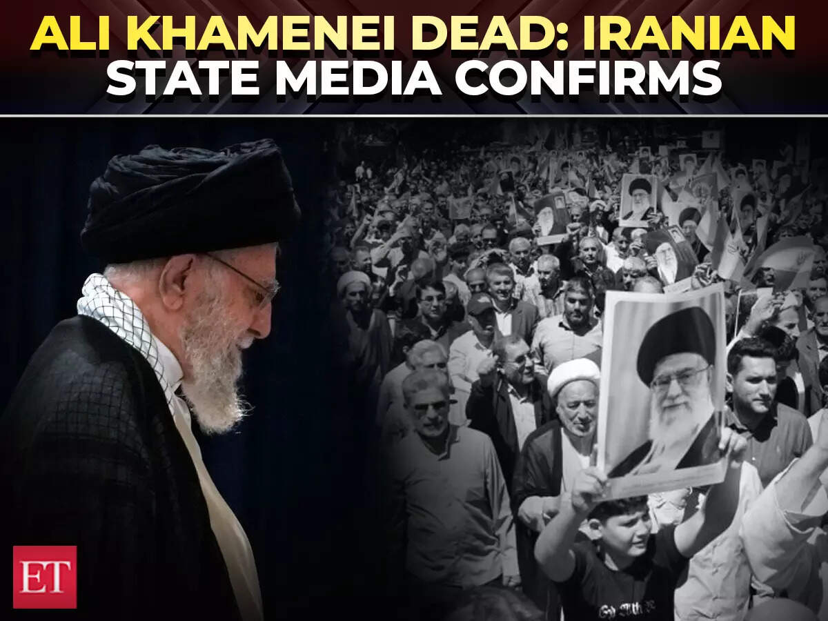 Iranian state media confirms death of Ayatollah Ali Khamenei; news ...