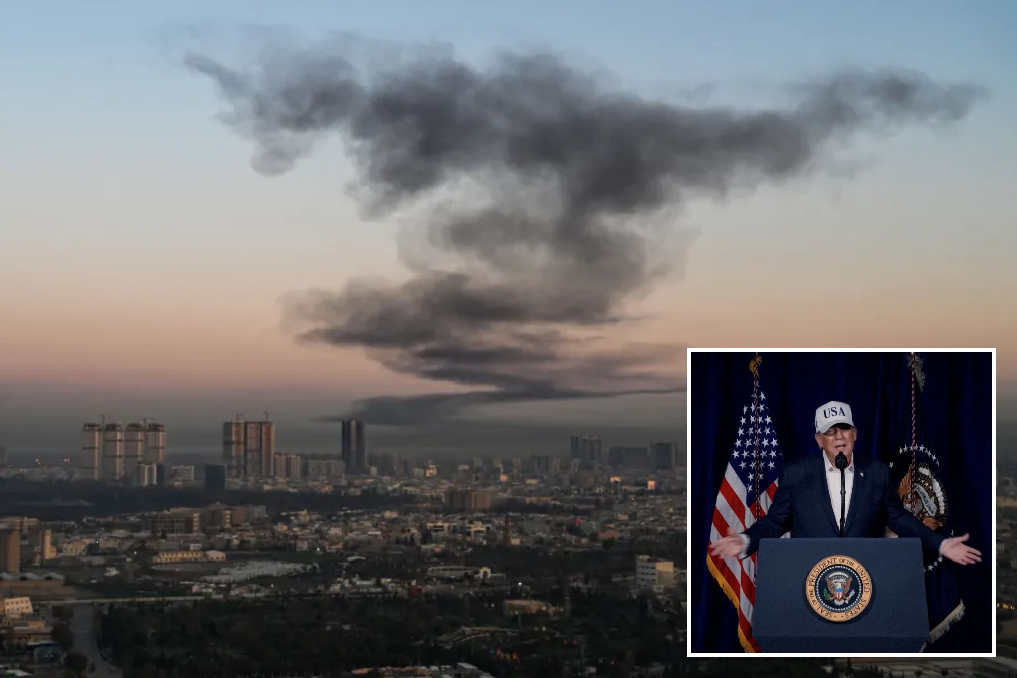 Trump warns US will strike Iran with 