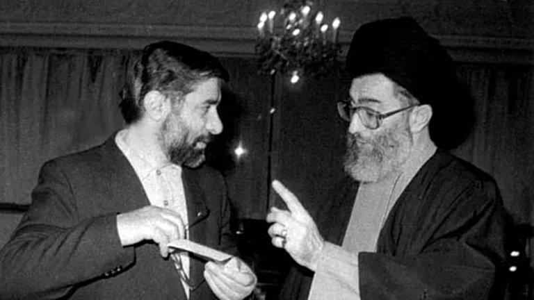Ali Khamenei and Mir Hossein Mousavi Jamaran Archive