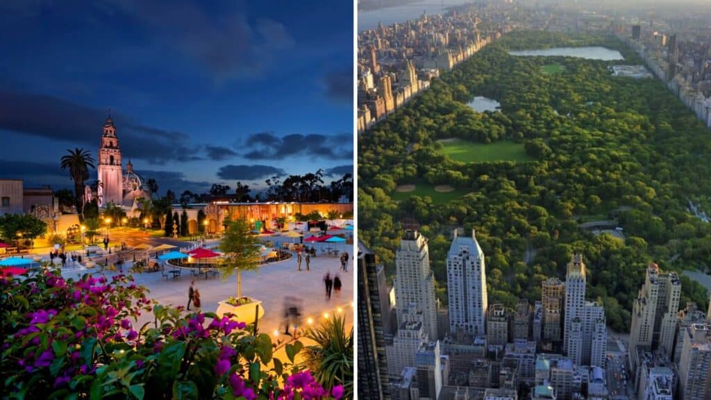 20 historic city parks across North America