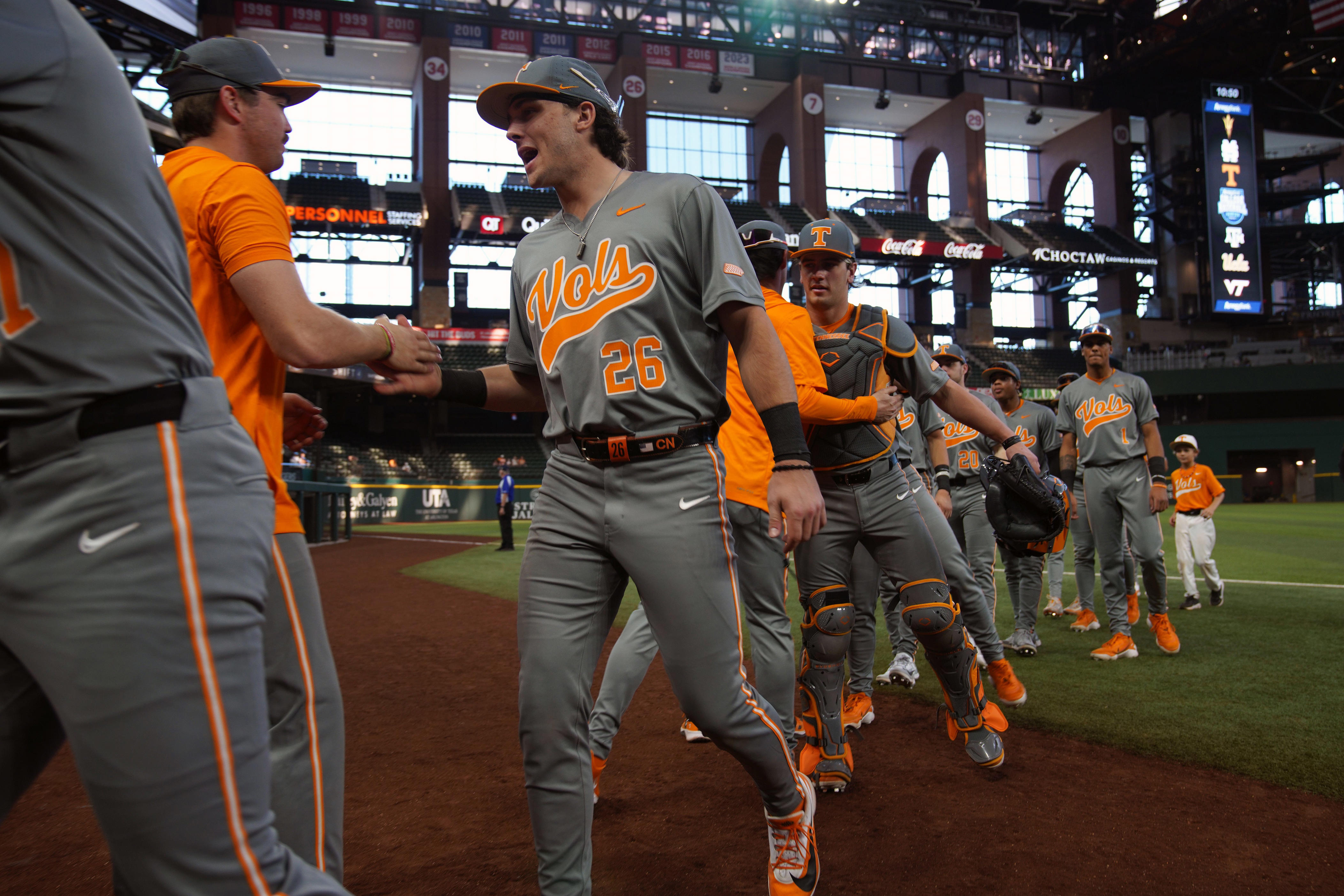 Tennessee baseball beats Virginia Tech to cap Arlington series
