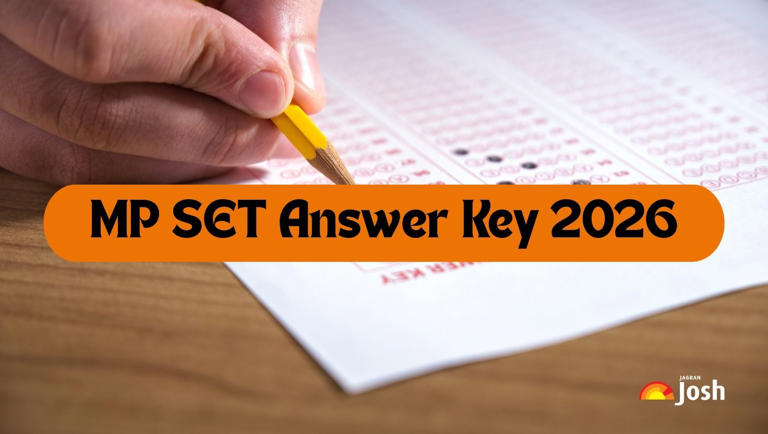 MP SET answer key 2026 out: Check steps to download paper 1 & 2 answer ...