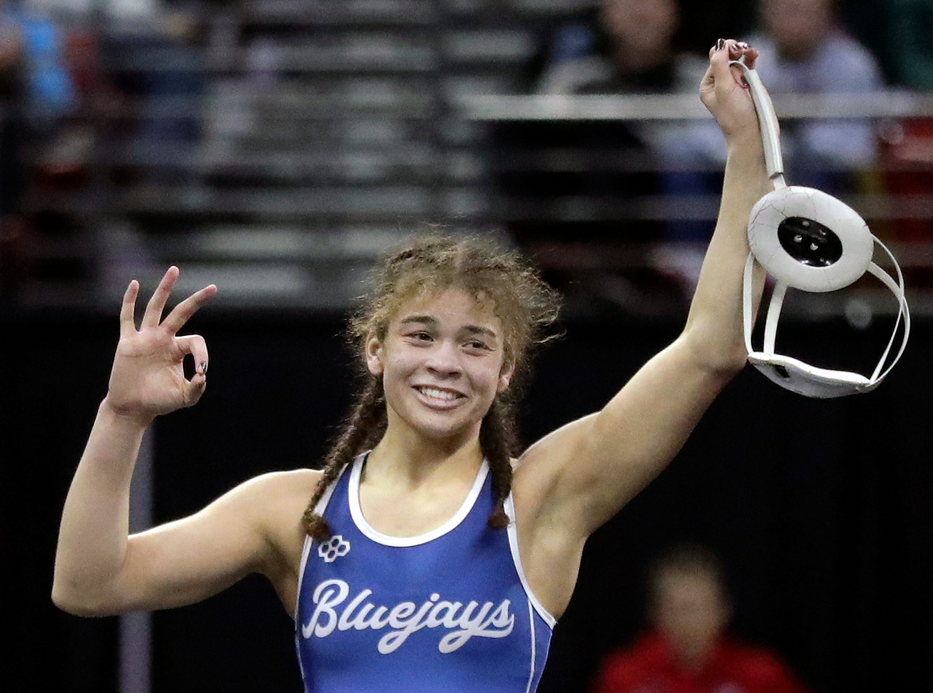 Kaukauna's Crook, Menasha's Banks capture third state wrestling titles