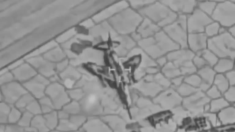 Israel releases video showing strikes on Iranian fighter jets<br><br>
