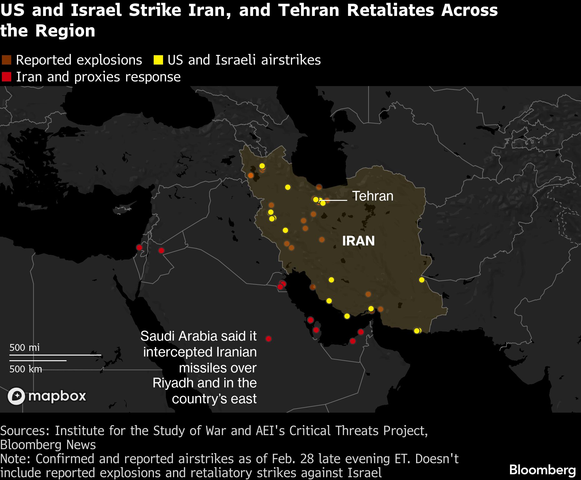 US suffers first war fatalities as Iran ramps up retaliation<br><br>