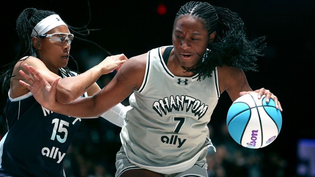 Phantom BC's Boston ruled out for rest of Unrivaled playoffs