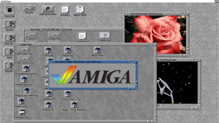 The Amiga Workbench Simulator helps you pick your ultimate retro desktop