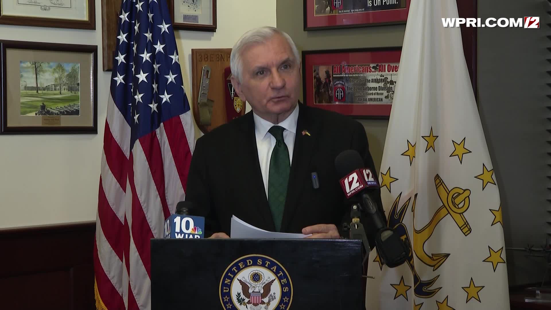 Video now: US Sen. Jack Reed on the Iran strikes