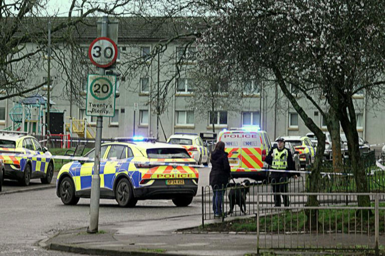Man dead after falling from flat window in Glasgow as police launch ...
