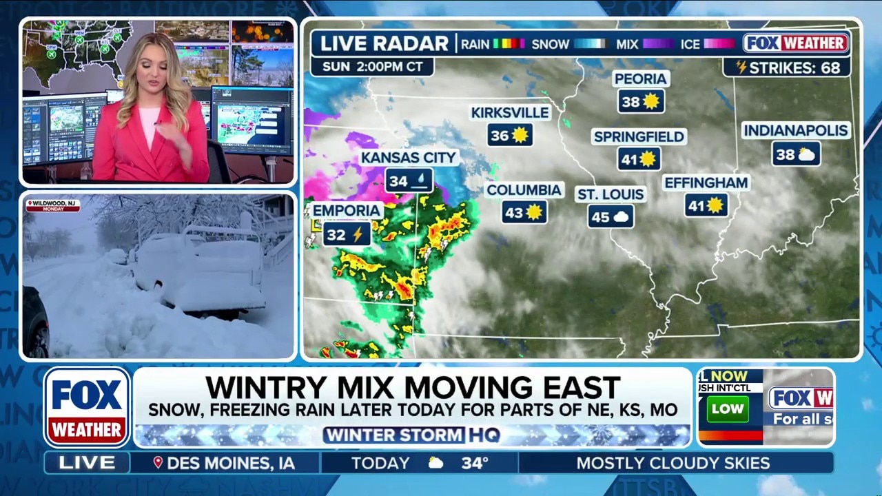 Back-to-back snowstorms impact the Midwest and East Coast to kick off March
