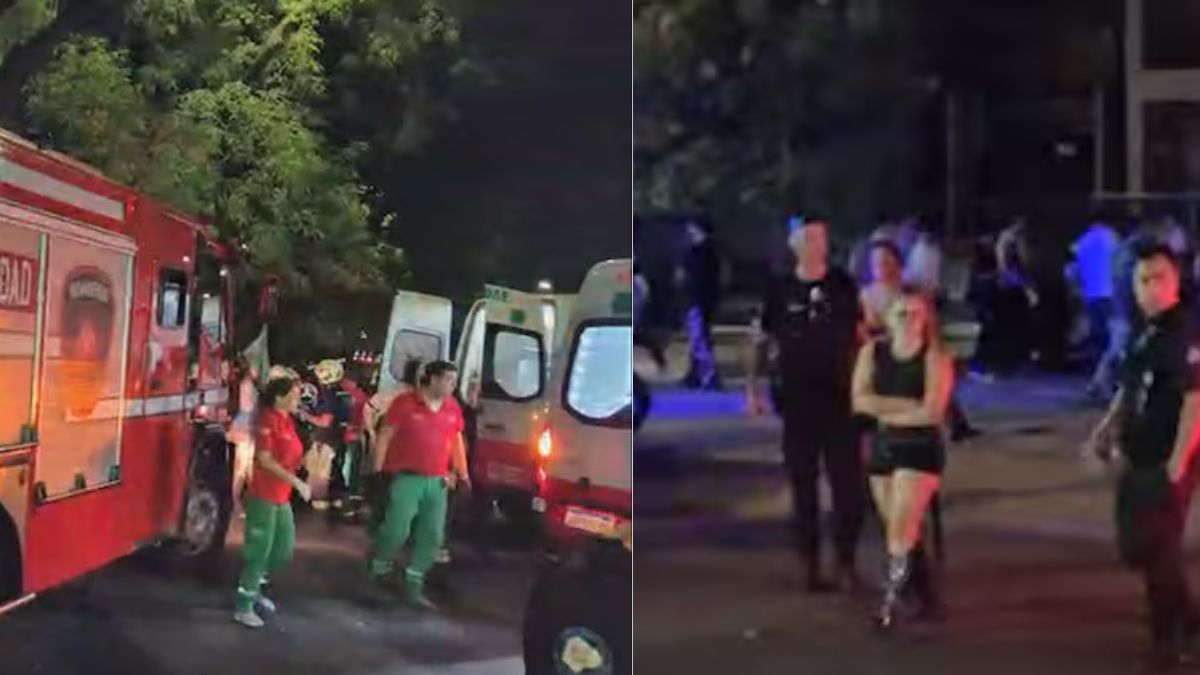 Impactante video: así fue el momento en que se derrumbó el escenario en ...