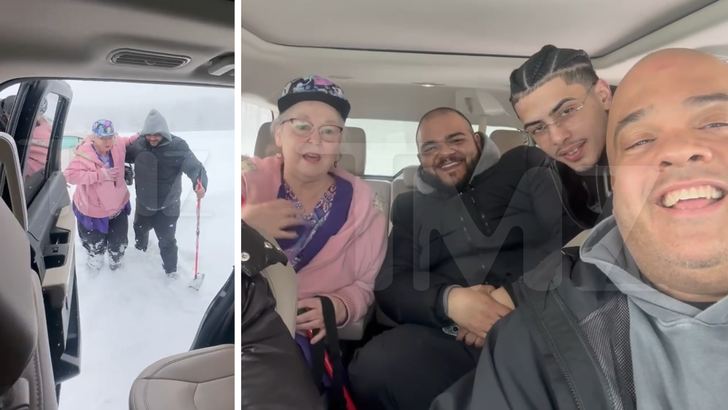 Rapper JI the Prince of NY saves nurse stuck in snowstorm