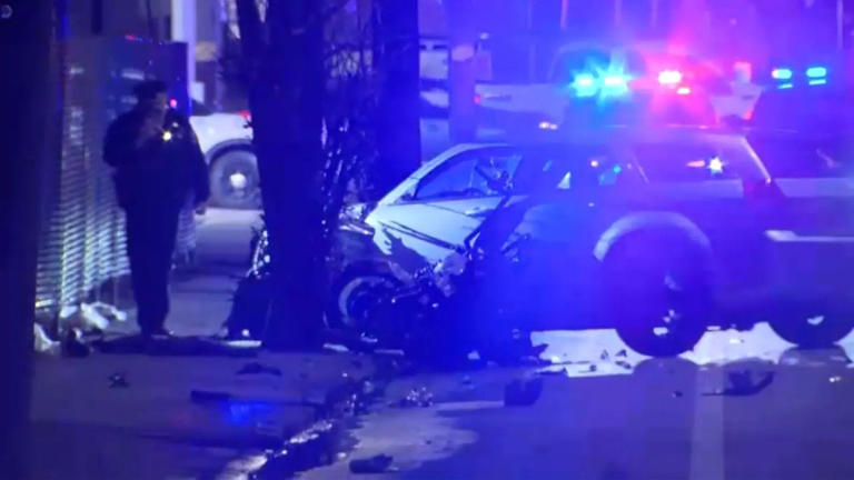 Motorcyclist killed after car detaches from tow truck in Northeast ...
