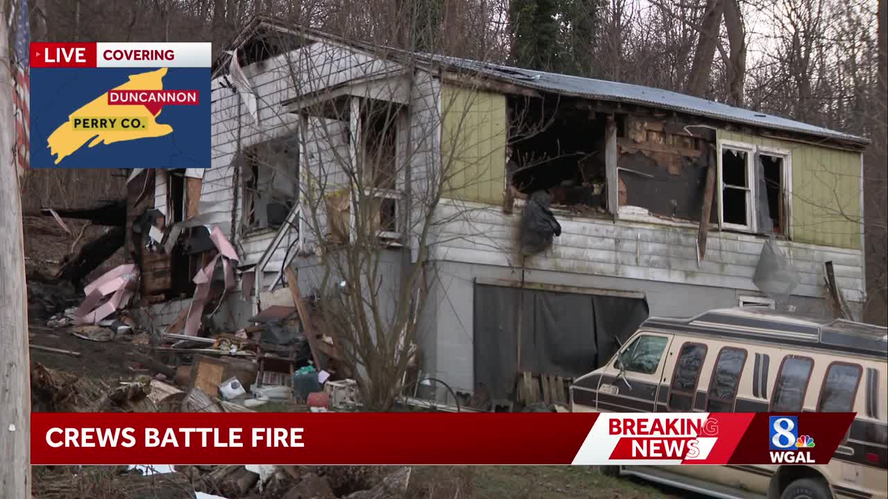 Crews respond to 2-alarm fire in Perry County