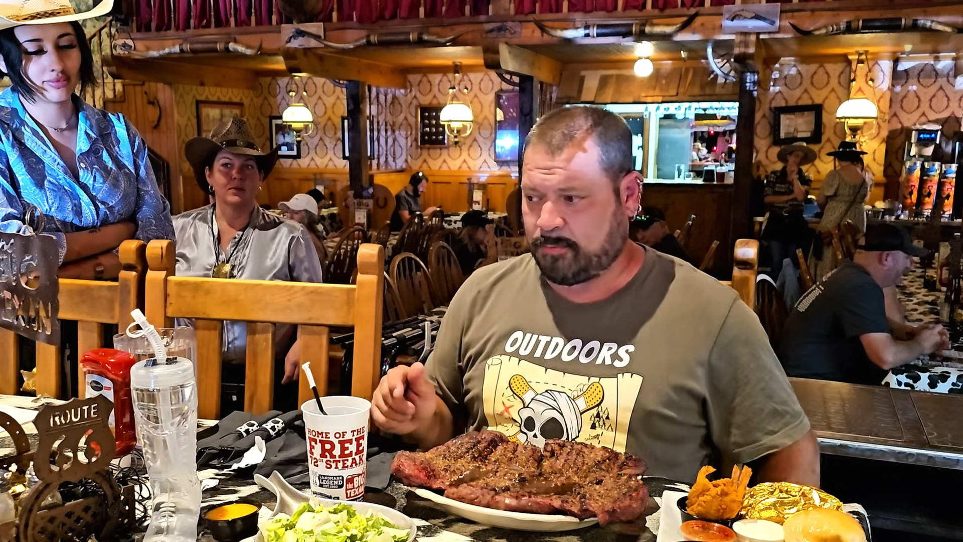 Big Texan 72oz challenge new shot