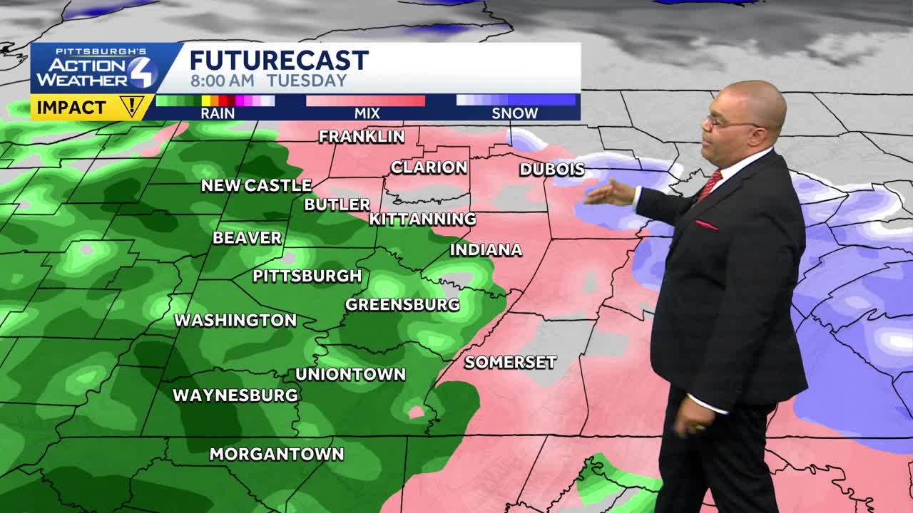 March 1 forecast: Impact day Tuesday with possible freezing rain in ...