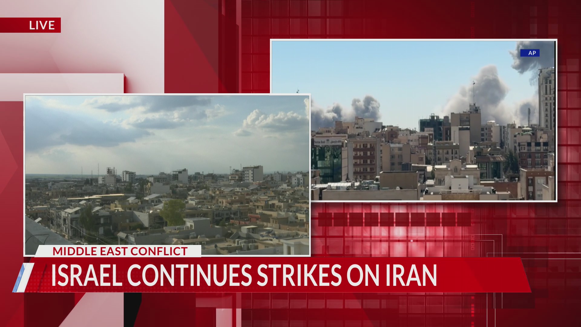 Israel continues strikes on Iran