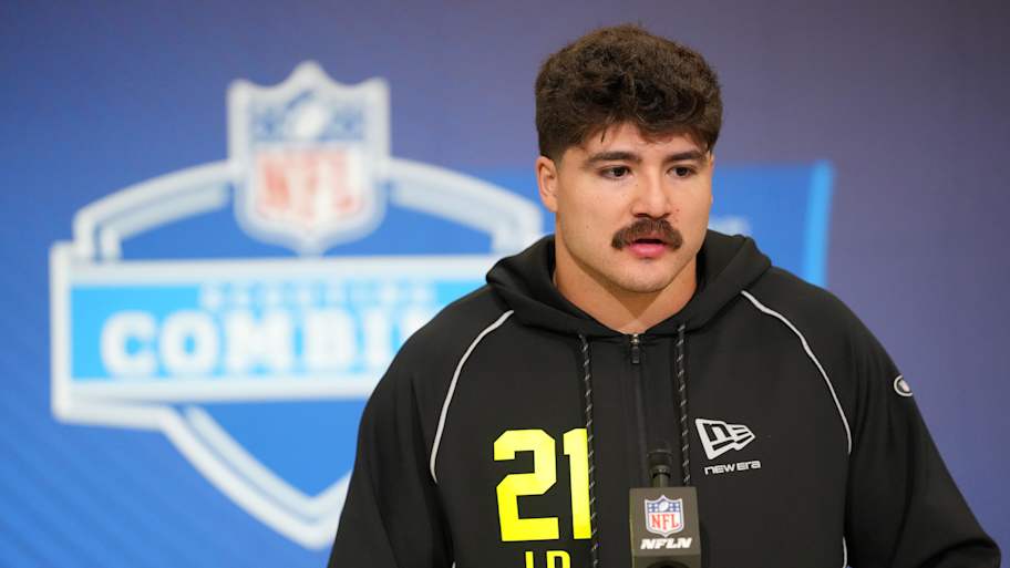 Immaculately mustached LB prospect reveals he models game after Bills ...