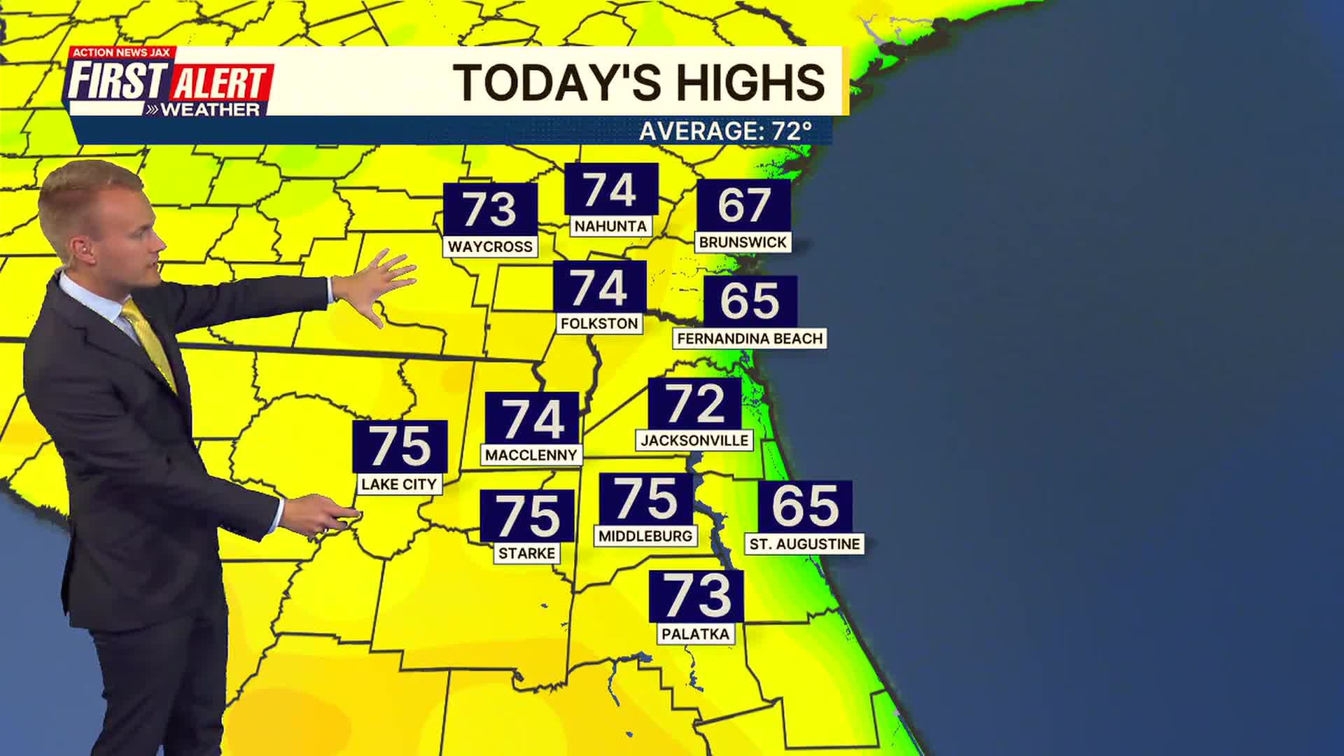 First alert weather: Some early morning fog before a beautiful Sunday