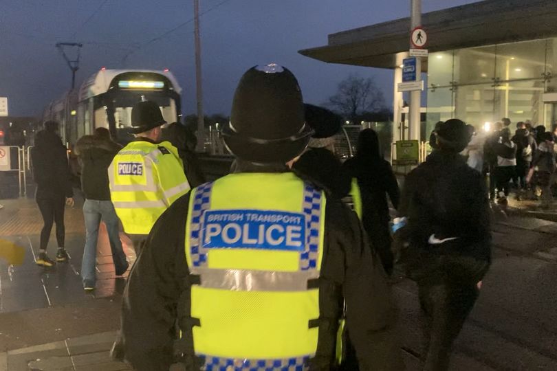 I spent an hour on the Friday night Nottingham trams with police - here ...
