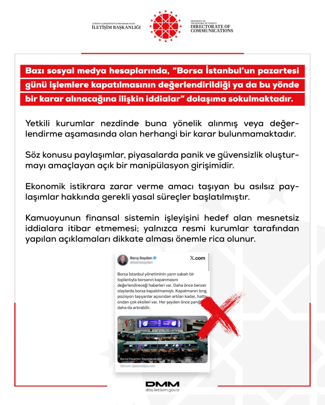 Bakan Şimşek, 'Borsa İstanbul kapatılacak' iddiasına yanıt verdi