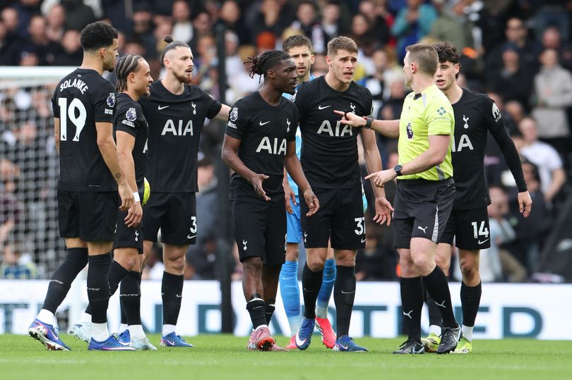 Tottenham next five fixtures compared to Premier League relegation ...